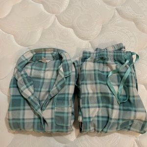 Joe Fresh Pajama Set Blue Checkered